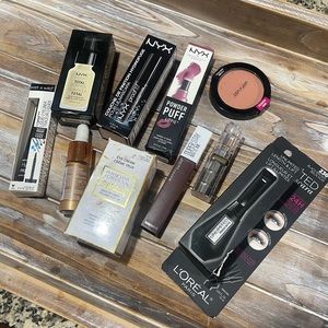 10  assorted Random Makeup Items